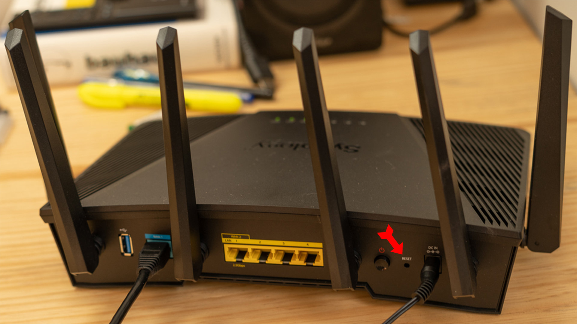 reset nighthawk router