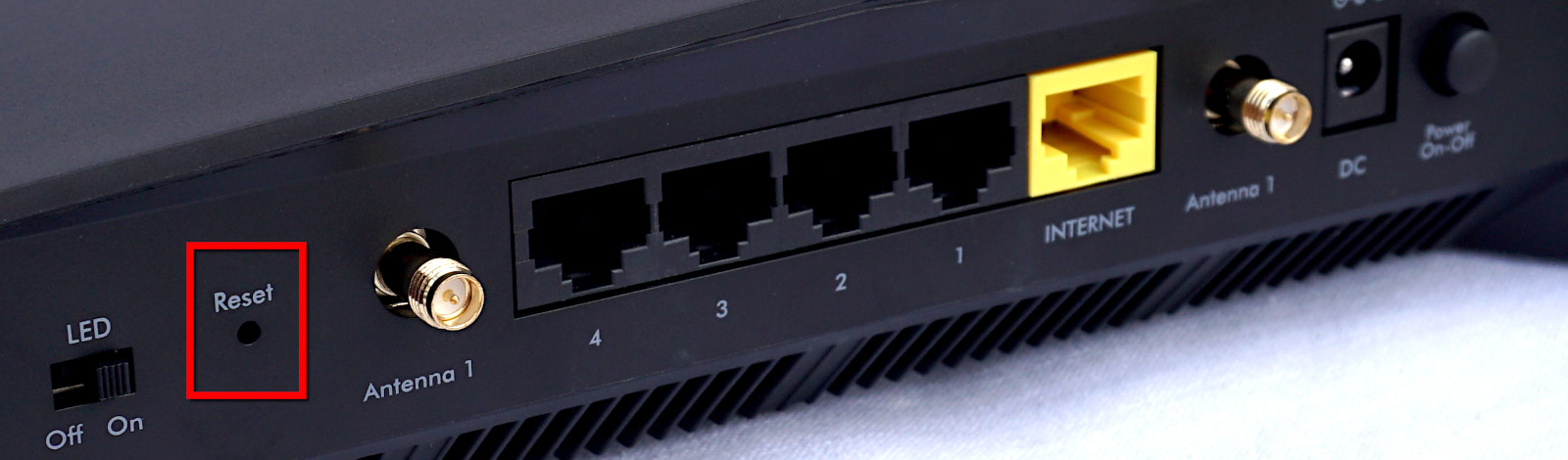 reset nighthawk router