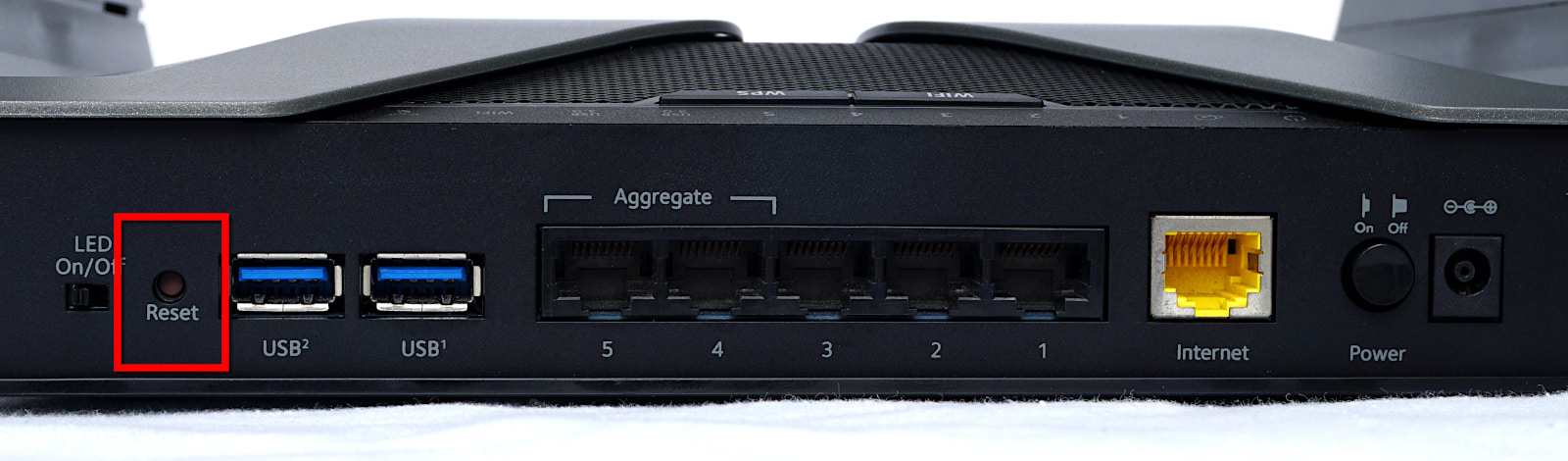 reset nighthawk router