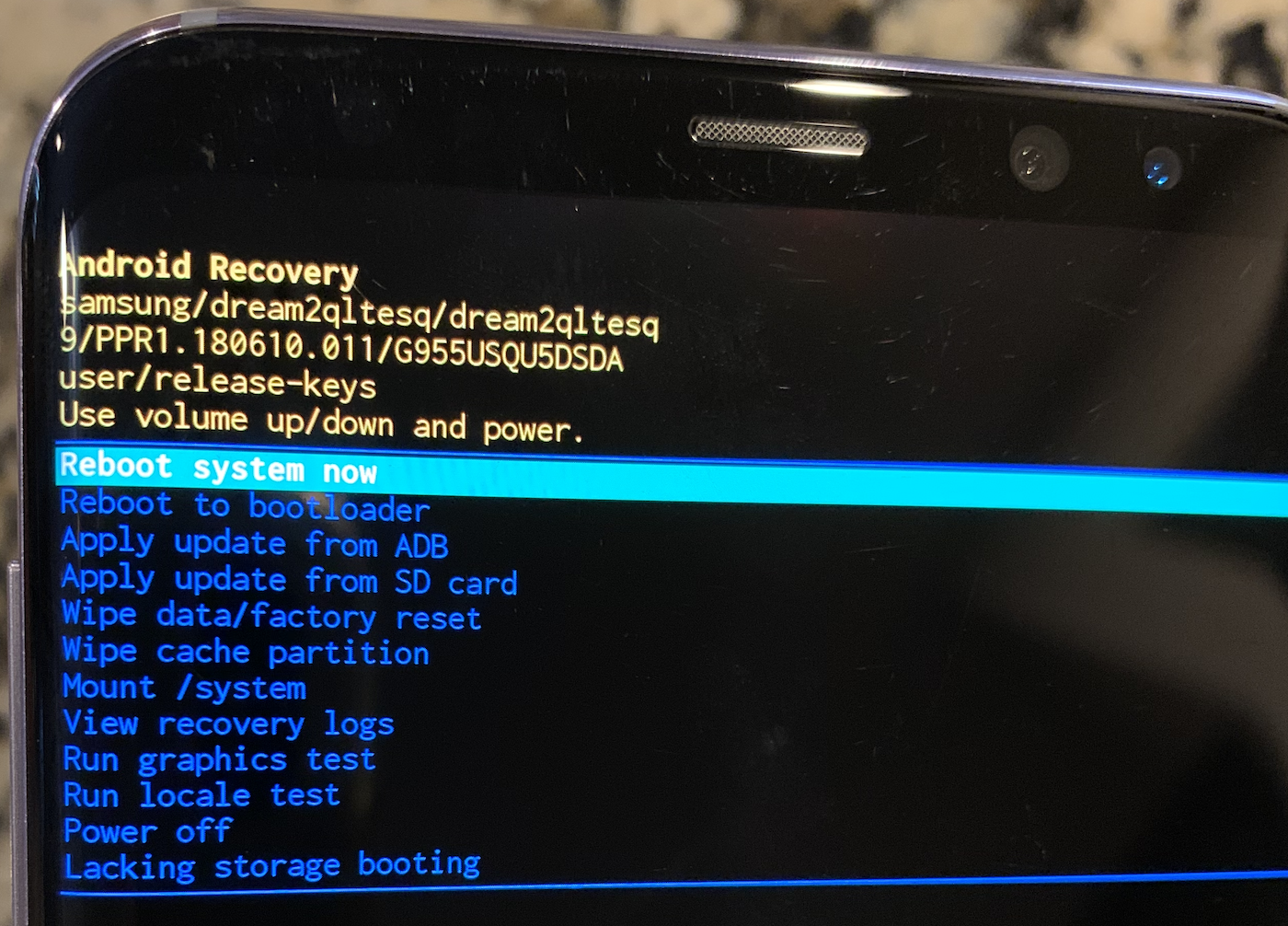 hard reset android phone