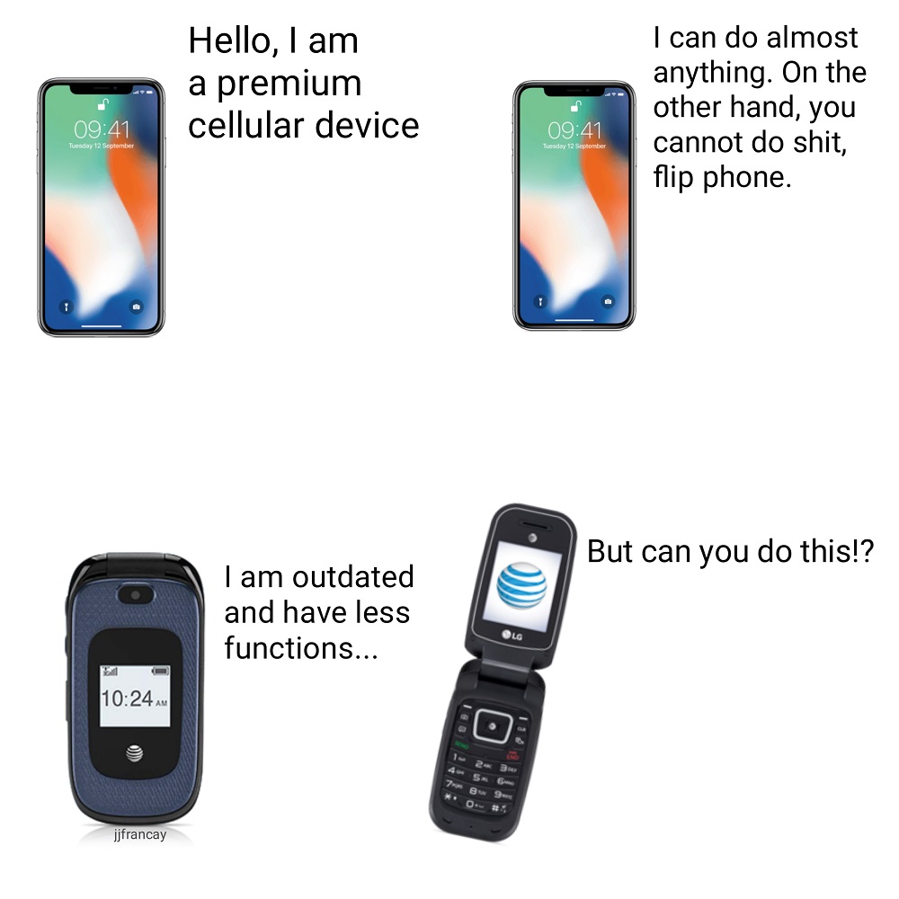 cell phone vs smartphone